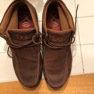 Twisted X mid top shoes